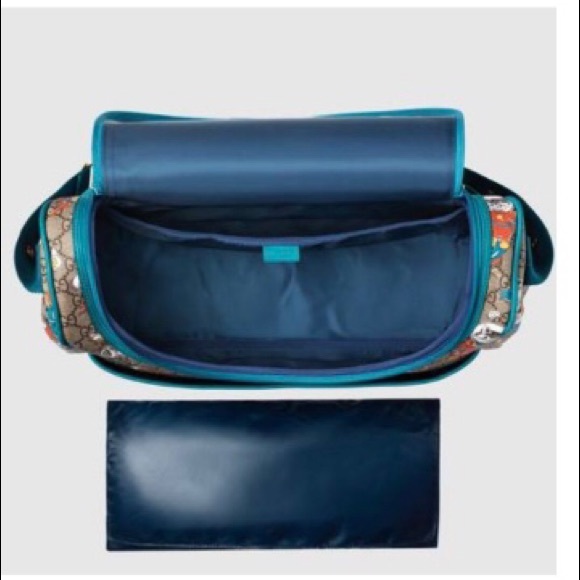 gucci space cats diaper bag